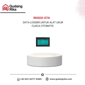 Data Logger untuk Alat Ukur Cuaca Otomatis | Rika RK600-07A