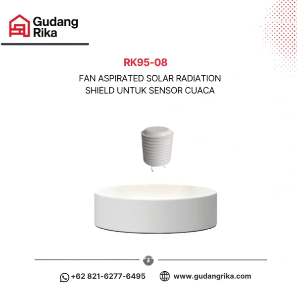 Fan Aspirated Solar Radiation Shield untuk Sensor Cuaca | Rika RK95-08 ...