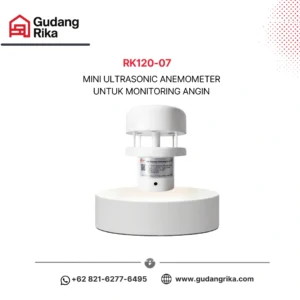 Mini Ultrasonic Anemometer untuk Monitoring Angin | Rika RK120-07