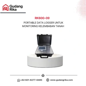 Portable Data Logger untuk Monitoring Kelembaban Tanah | Rika RK600-09