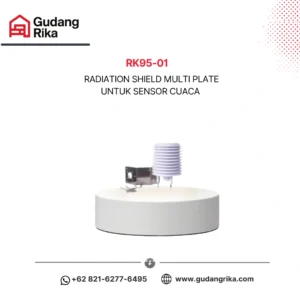 Radiation Shield Multi Plate untuk Sensor Cuaca | Rika RK95-01
