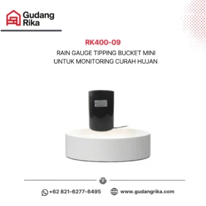 Rain Gauge Tipping Bucket Mini untuk Monitoring Curah Hujan | Rika RK400-09