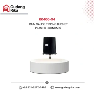 Rain Gauge Tipping Bucket Plastik Ekonomis | Rika RK400-04