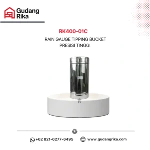 Rain Gauge Tipping Bucket Presisi Tinggi | Rika RK400-01C