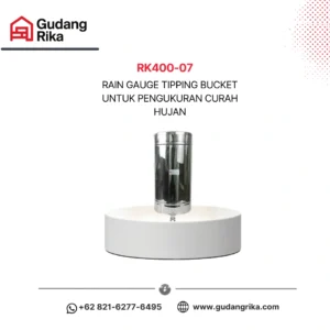Rain Gauge Tipping Bucket untuk Pengukuran Curah Hujan | Rika RK400-07