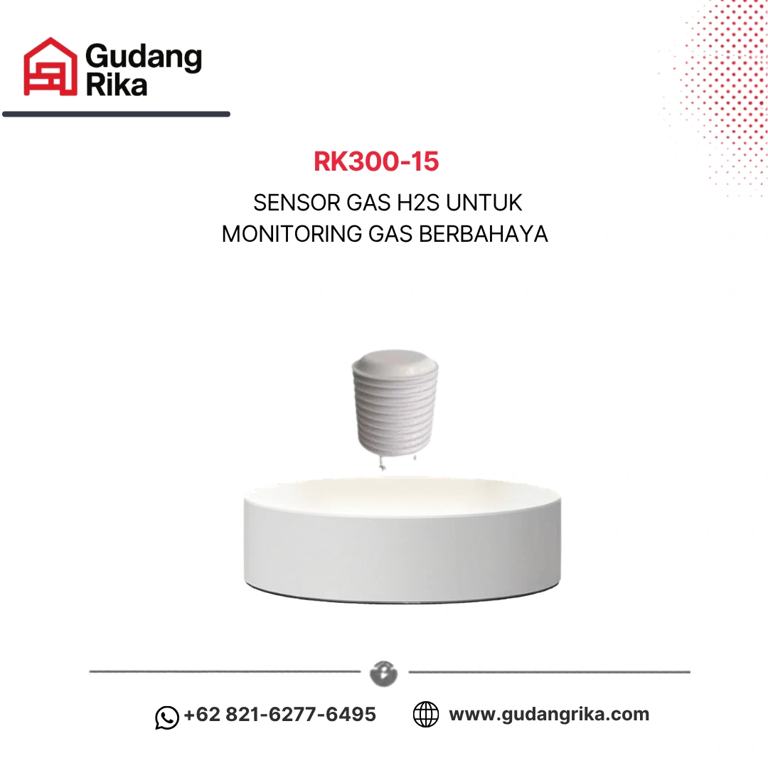 Sensor Gas H2S untuk Monitoring Gas Berbahaya | Rika RK300-15