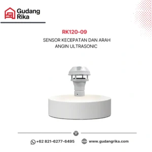 Sensor Kecepatan dan Arah Angin Ultrasonic | Rika RK120-09