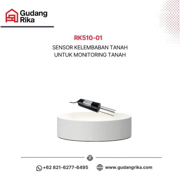 Sensor Kelembaban Tanah untuk Monitoring Tanah | Rika RK510-01