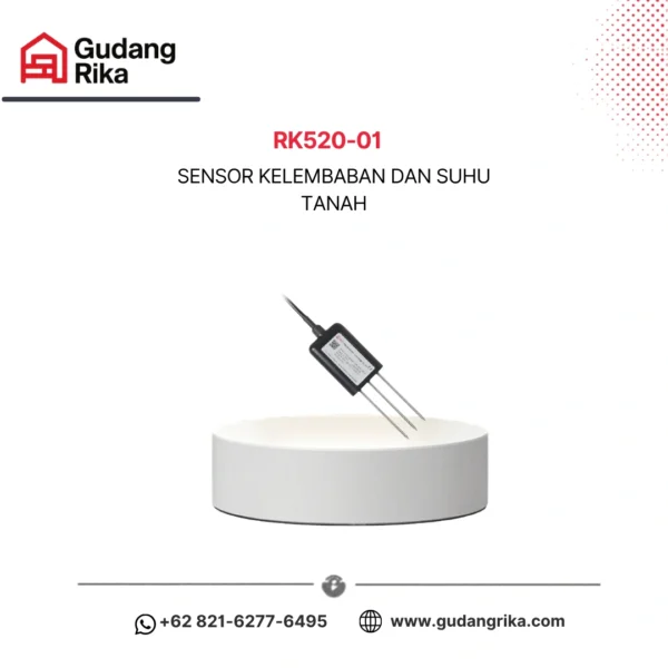 Sensor Kelembaban dan Suhu Tanah | Rika RK520-01