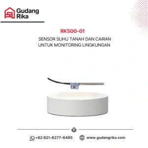 Sensor Suhu Tanah dan Cairan untuk Monitoring Lingkungan | Rika RK500-01