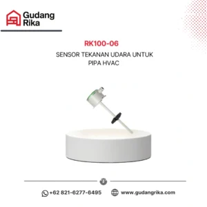 Sensor Tekanan Udara untuk Pipa HVAC | Rika RK100-06