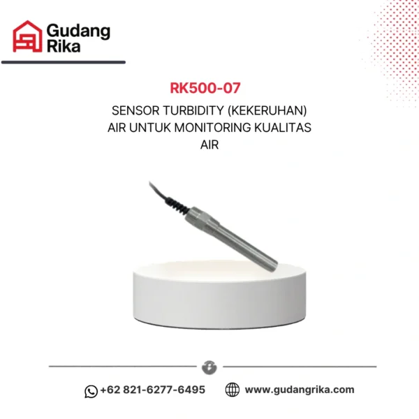 Sensor Turbidity (Kekeruhan) Air untuk Monitoring Kualitas Air | Rika RK500-07