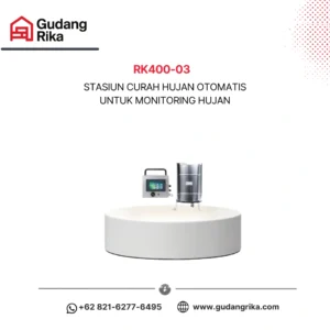 Stasiun Curah Hujan Otomatis untuk Monitoring Hujan | Rika RK400-03