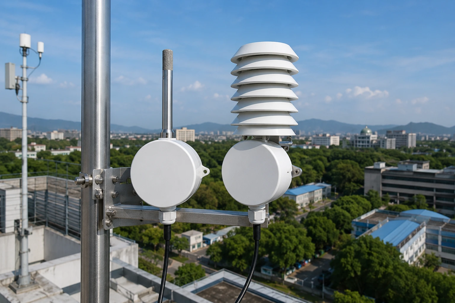 Sensor Suhu dan Kelembaban Atmosfer Rika RK330-05 untuk monitoring lingkungan